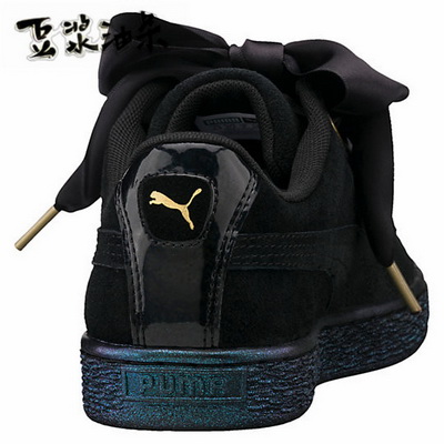 Puma Suede Basket Heart Women Shoes--004